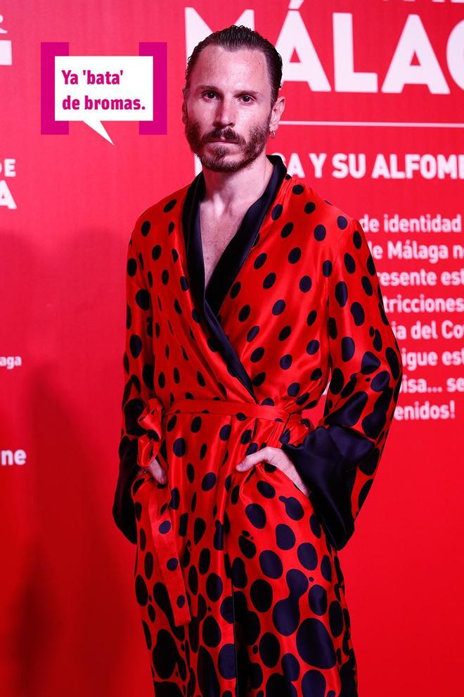 Rubén Ochandiano en el festival de cine de Málaga con bocadillo Cuore