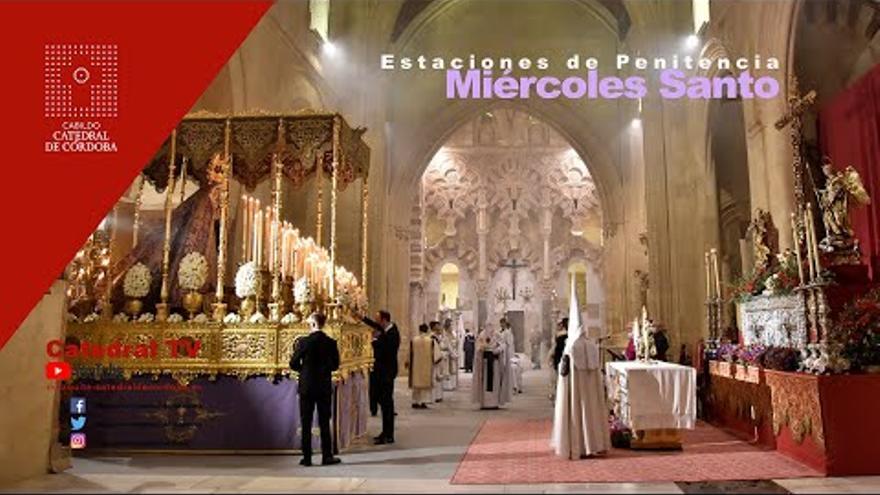 Retransmisión en vídeo de la carrera oficial del Viernes Santo en Córdoba
