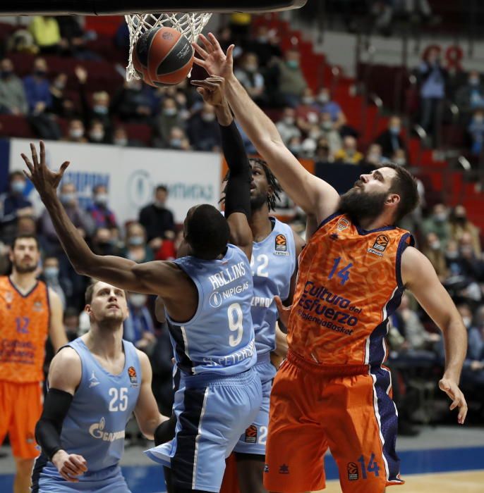 Zenit - Valencia Basket, en imágenes