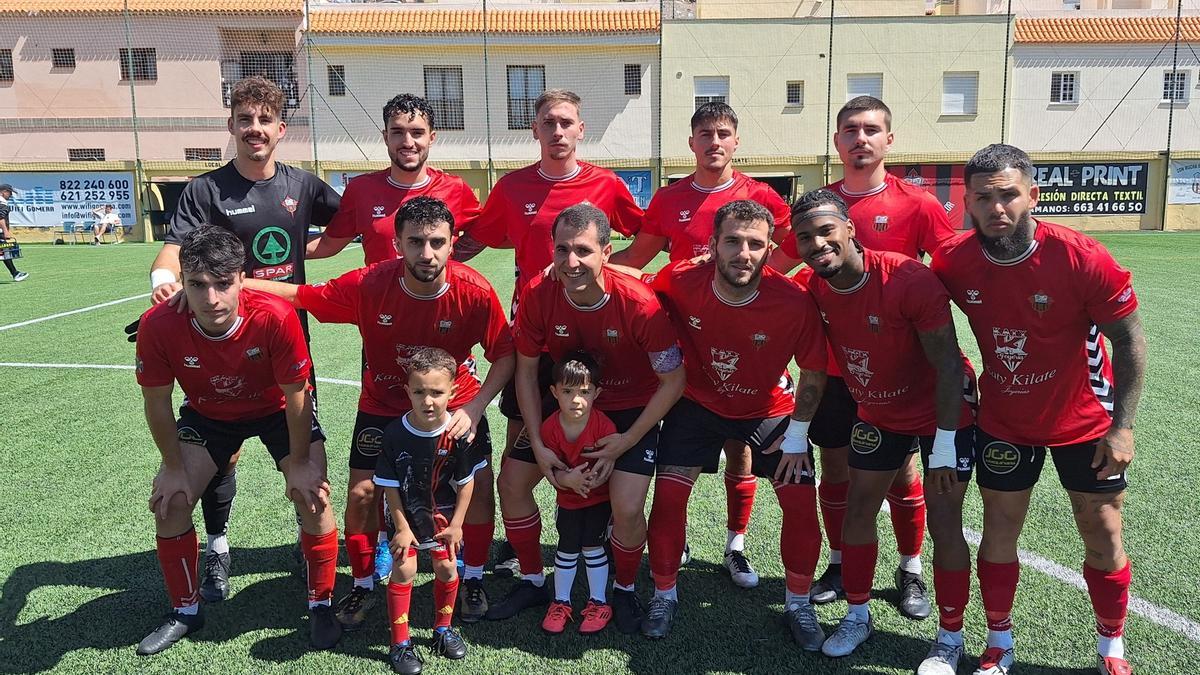 Alineación del Bahía Santiago, uno de los equipos afectados.