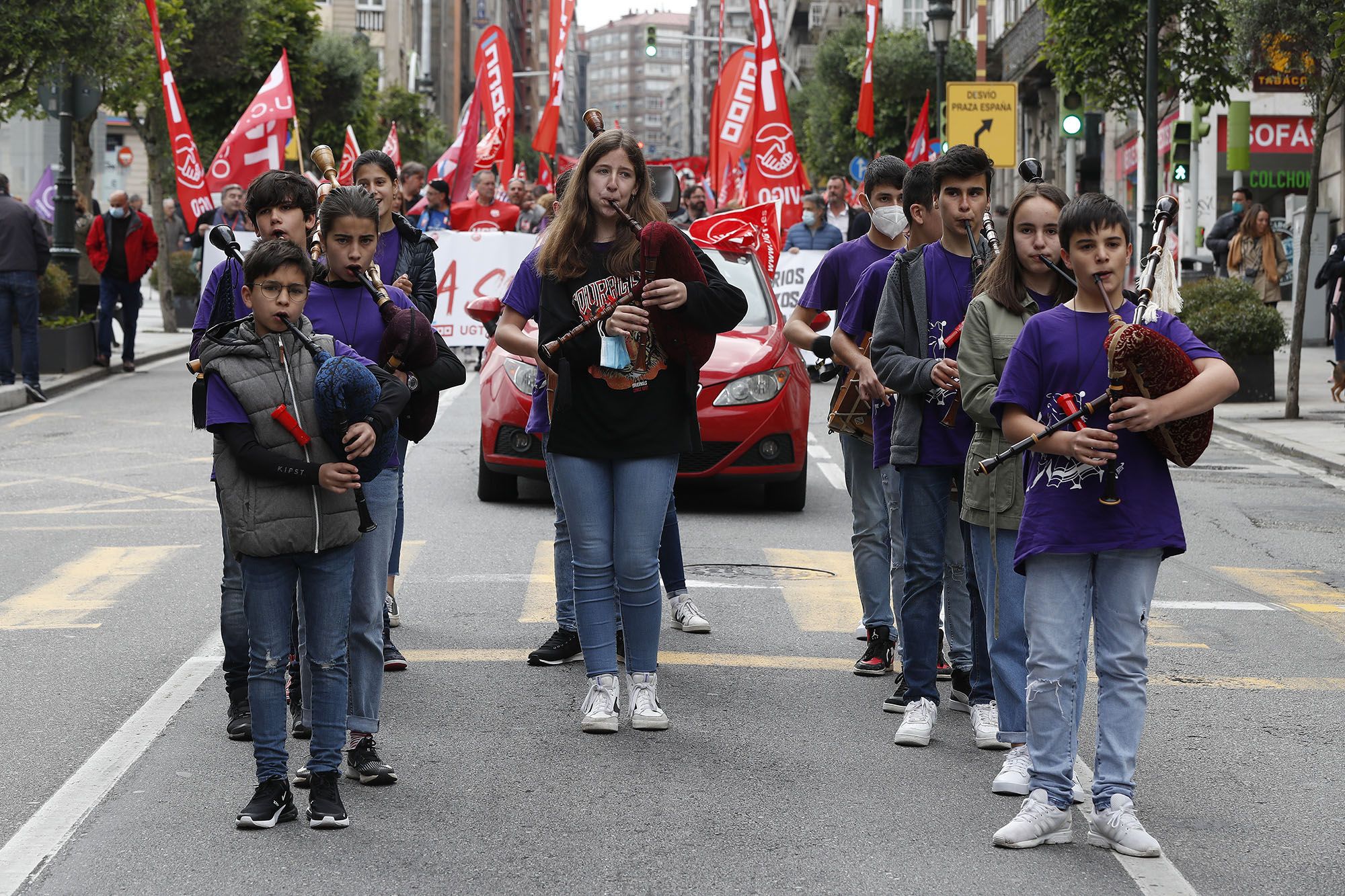 Día del Trabajo: El movimiento obrero vuelve a las calles de Vigo