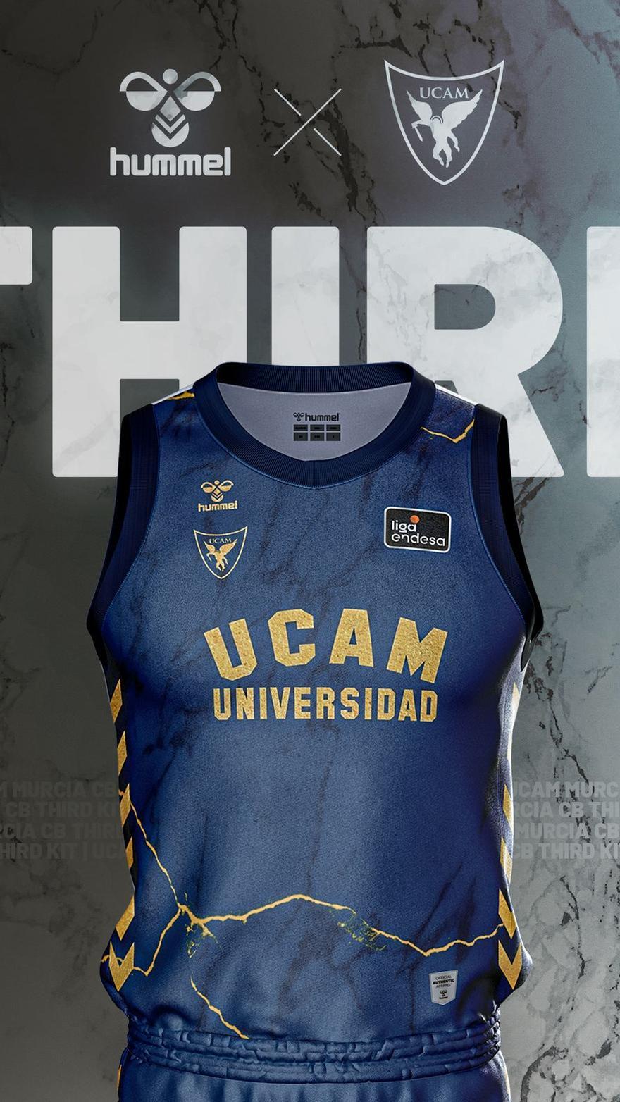 Segunda equipación del UCAM Murcia