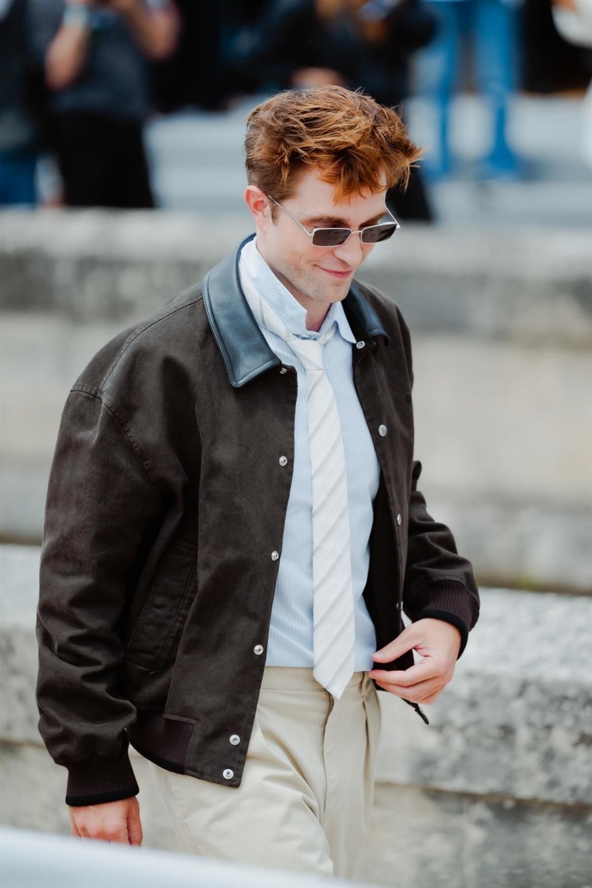 Robert Pattinson en el desfile de Dior