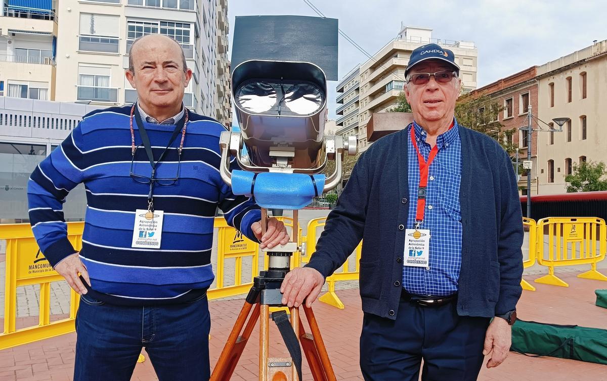 Marcelino Álvarez, a la izquierda, y Javier Marigómez.