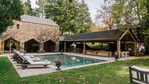 La piscina de la Mansion Deleito en la Cerdanya.