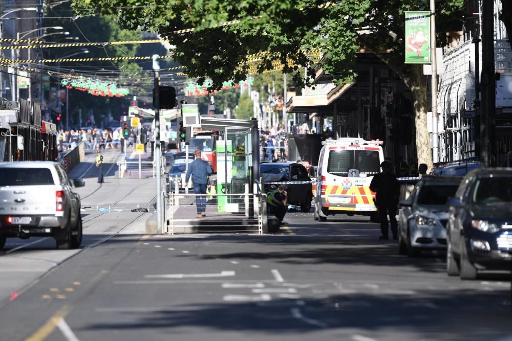 Atropello masivo en Melbourne