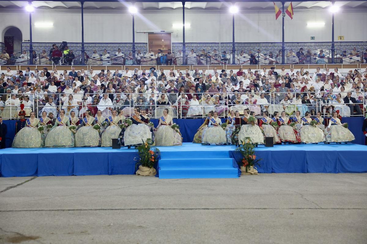 Homenaje de las Fuerzas Armadas y Guardia Civil a las Fallas de València de 2024