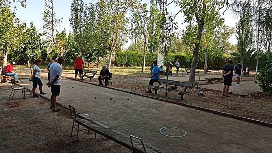 No faltó el torneo de petanca. | SERVICIO ESPECIAL