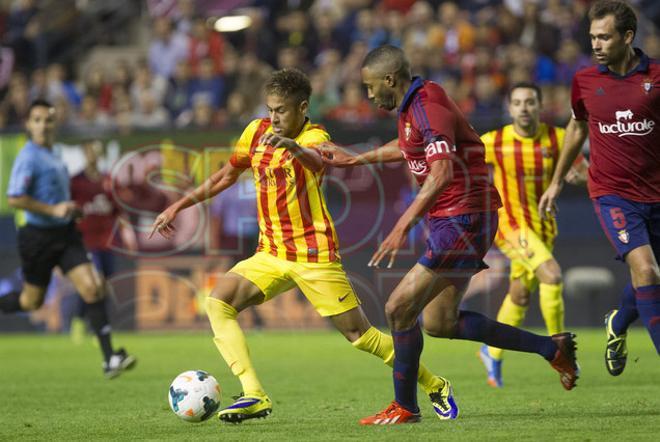 Las imágenes del Osasuna-FC Barcelona