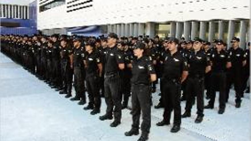 Els nous membres del la Policia Nacional a Catalunya