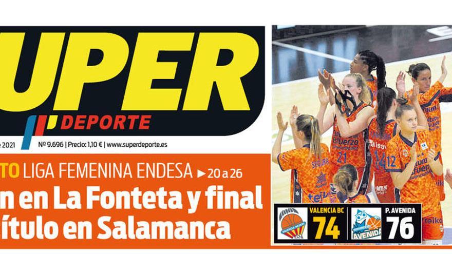 La portada de SUPER del lunes