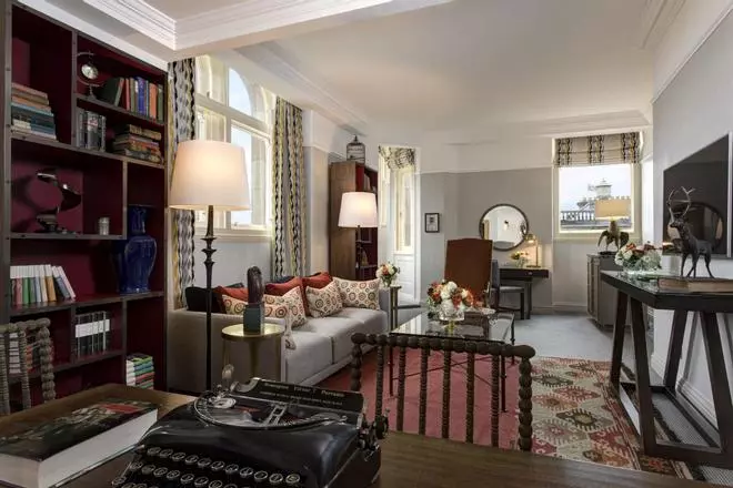 Durmiendo en la suite donde J. K. Rowling terminó de escribir 'Harry Potter'