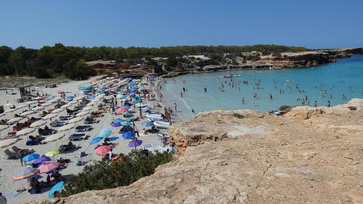 Cala Saona, en Formentera
