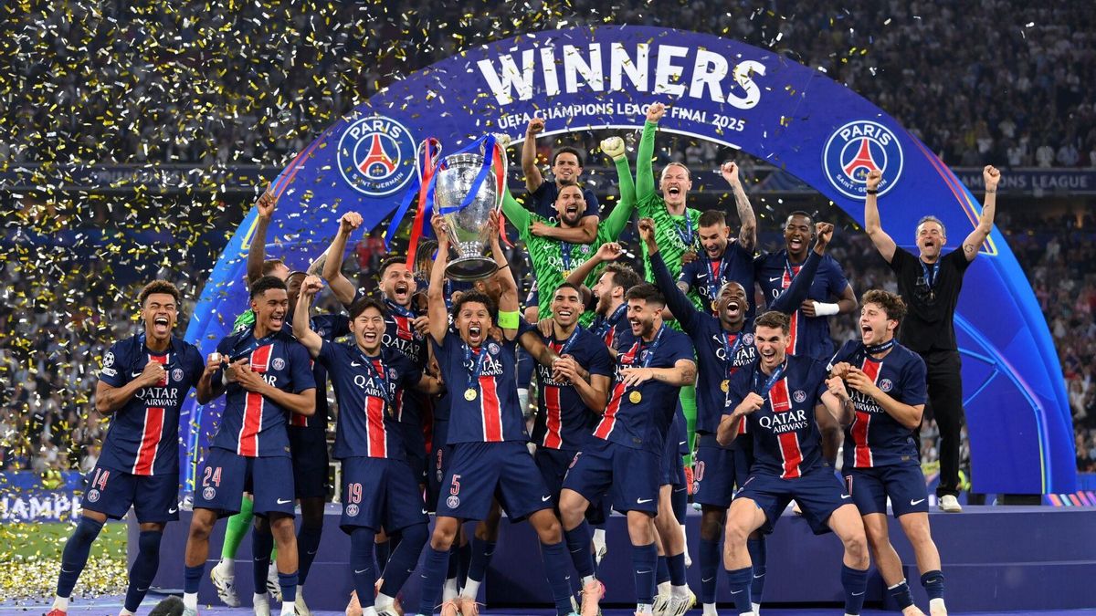 El PSG, campeón de la Champions League 2024-25