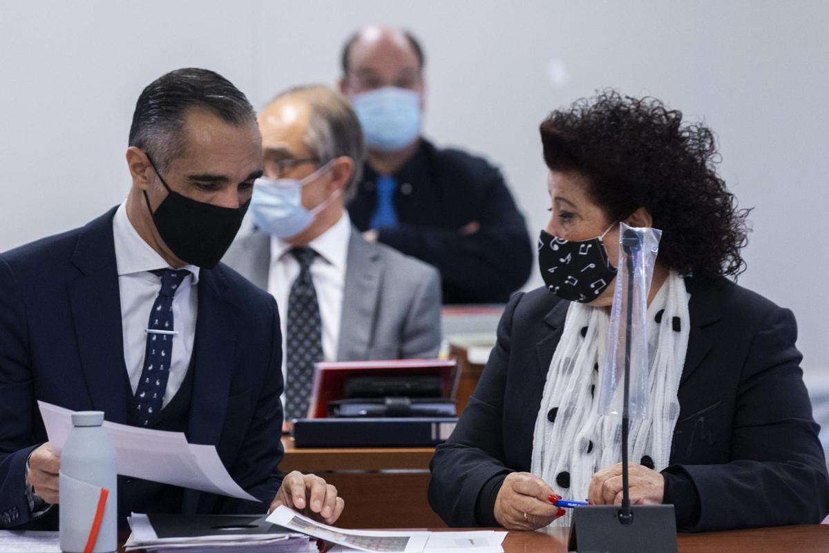 Valencia. Juicio del Caso IVAM en el que se juzga a Consuelo Ciscar, Juan Carlos Lledo y Jose Luis Rueda