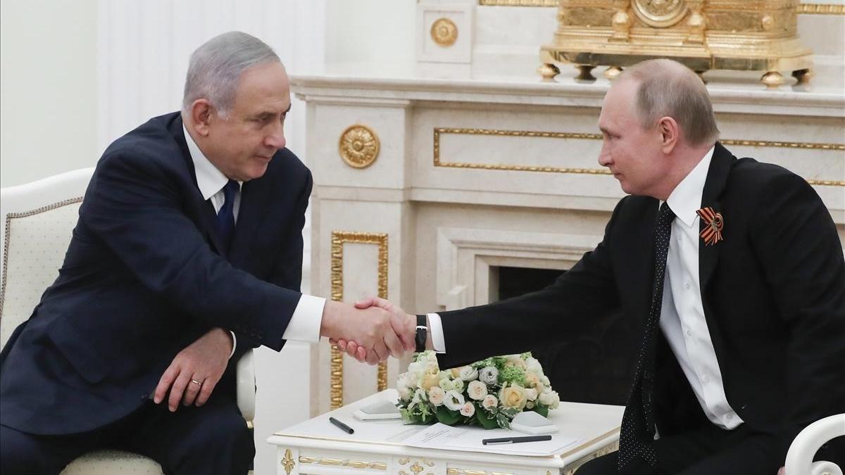 Netanyahu y Putin, esta semana en el Kremlin.