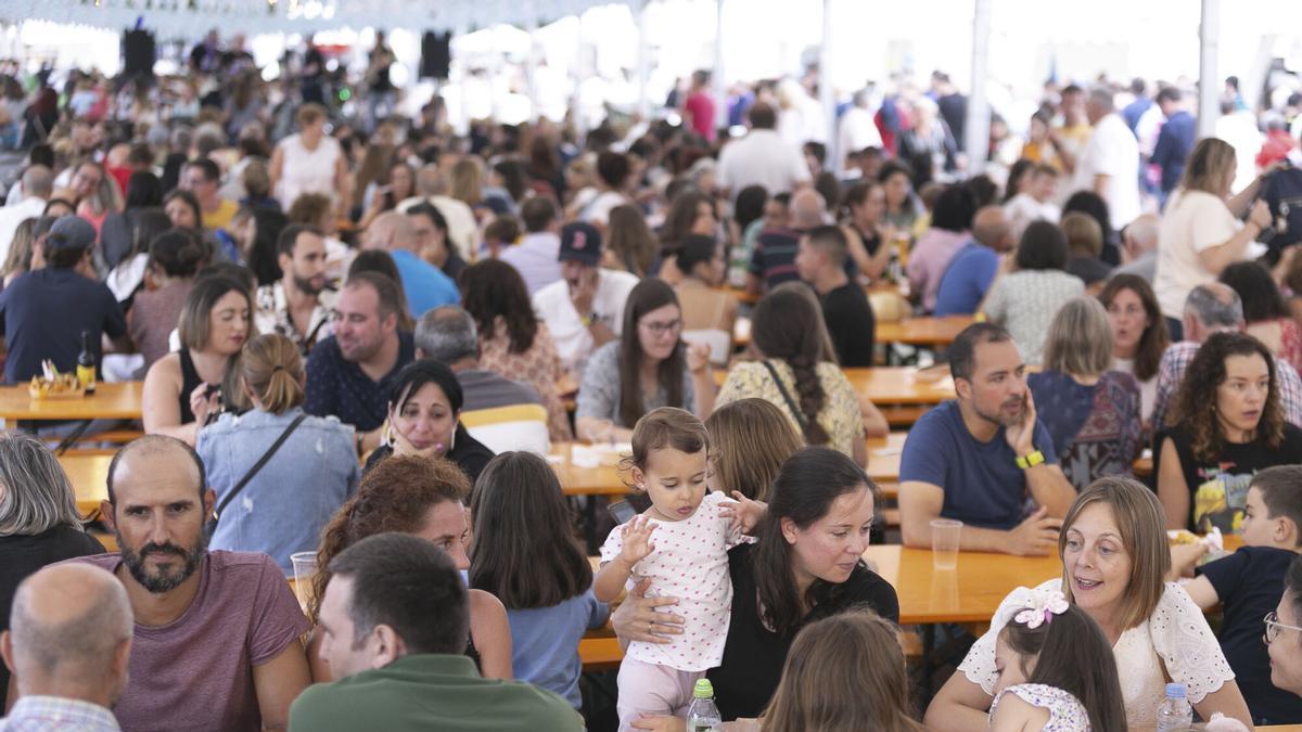 Ambiente en una edición anterior del Festival de la Cerveza