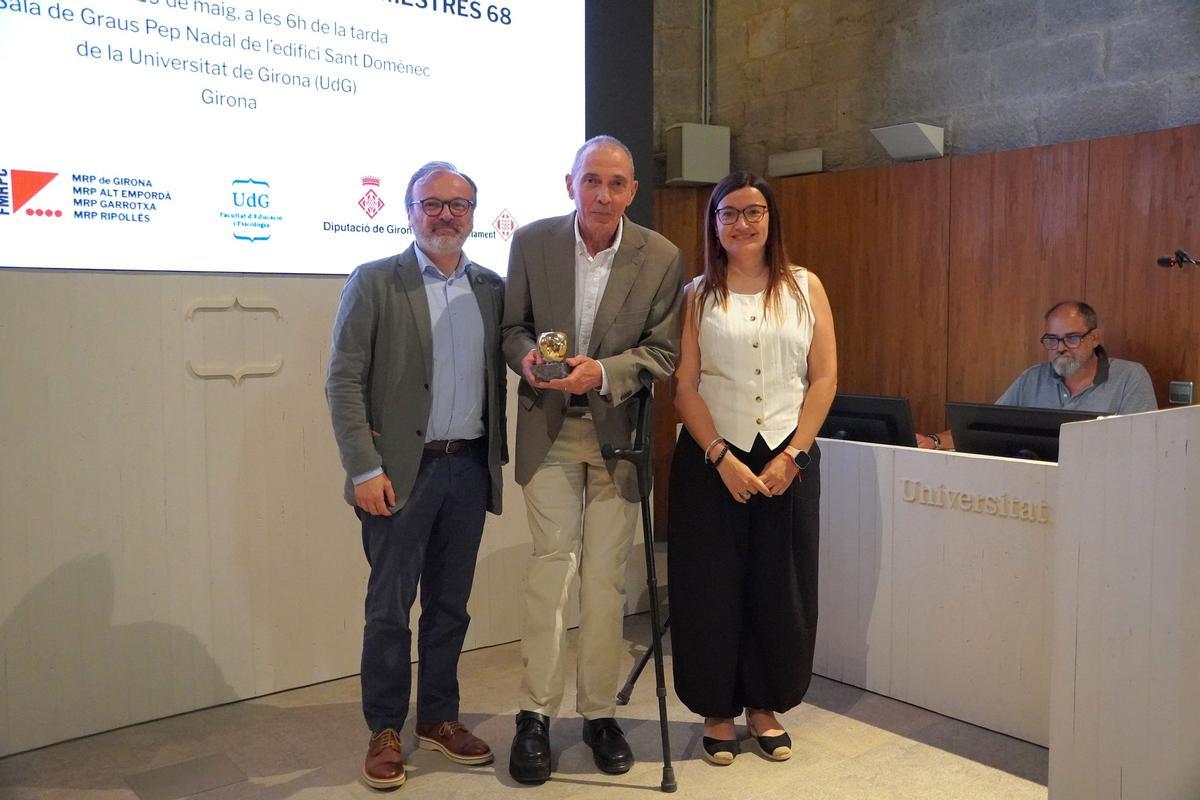 El Premi Mestres 68 ha estat una recompensa il·lusionant per a ell