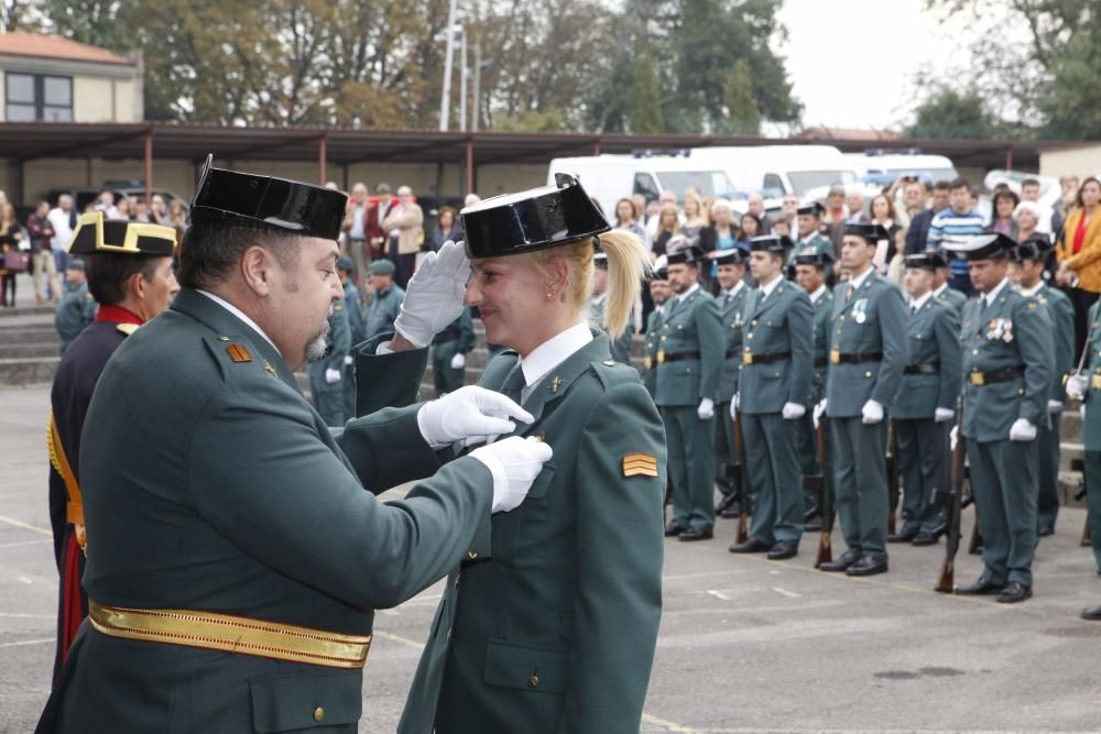 Fiesta de la Guardia Civil el día de su patrona en Gijón