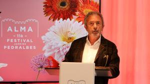 El director del Alma Festival Jardins de Pedralbes, Martín Pérez, durante la presentación de la muestra