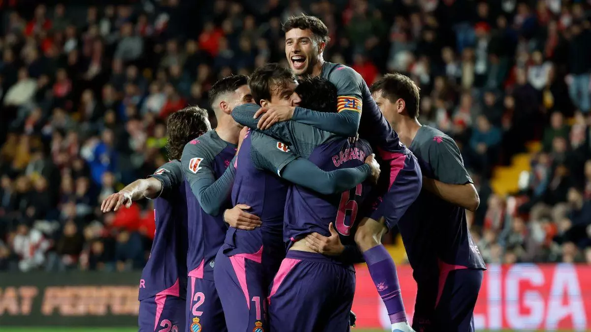 'Vallecazo' con goleada del mejor Espanyol de la temporada