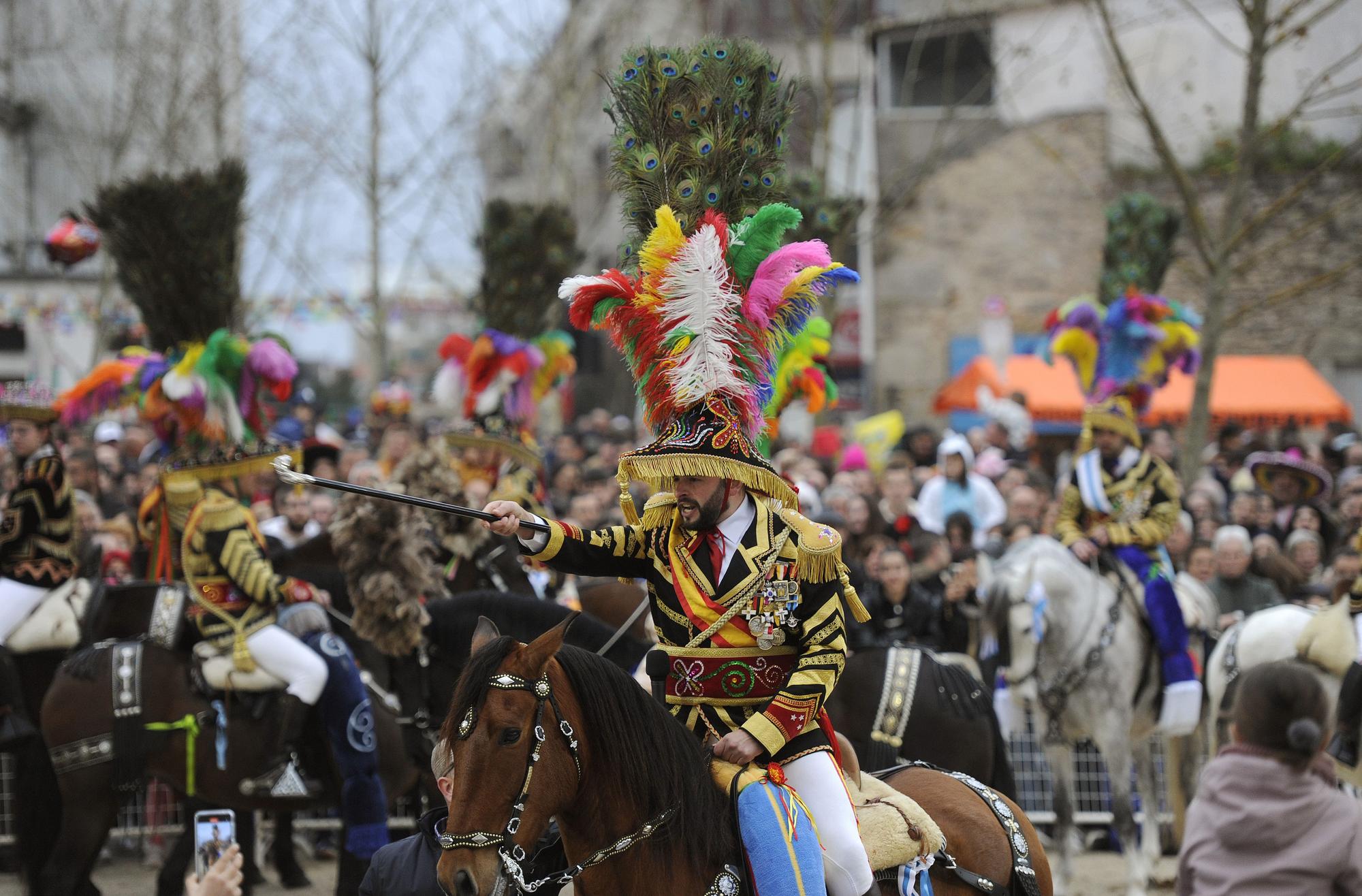 La tradición desfila el martes de Carnaval en A Estrada