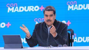 El presidente de Venezuela, Nicolás Maduro, en su programa semanal, Maduro+, afirmando que China será muy pronto la potencia económica más grande del mundo