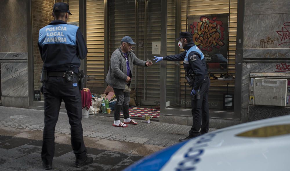 Controles policiales en las calles