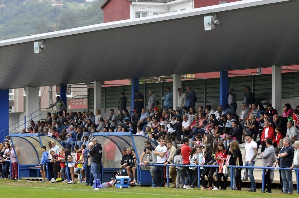 Entrenamiento del Sporting en Blimea