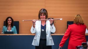 Núria Marín, tornada a proclamar alcaldessa de l’Hospitalet amb els únics vots del PSC