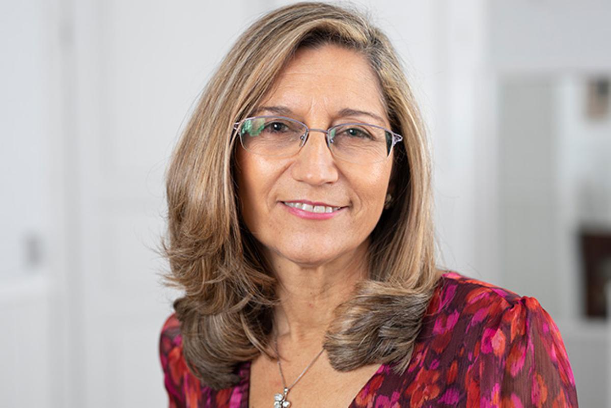 La escritora Rosa Huertas.