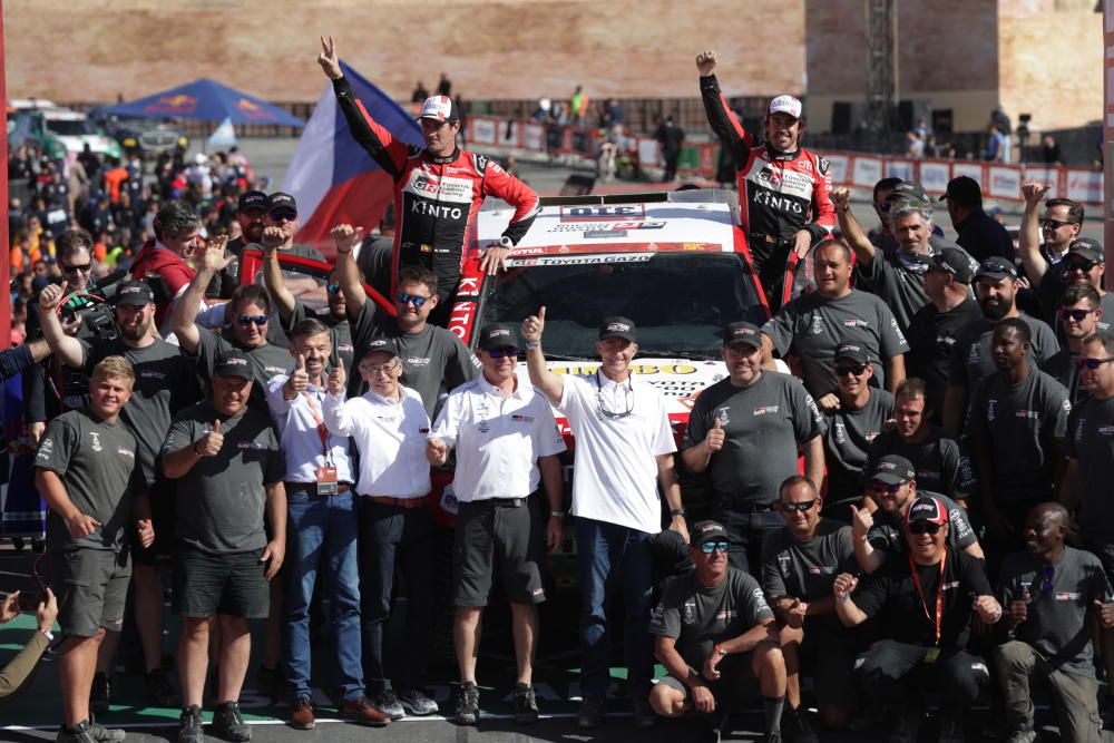 Última etapa del Rally Dakar 2020.