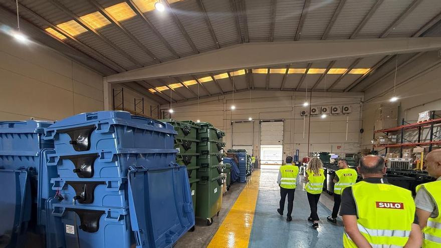 Riba-roja renovará su red de contenedores con 320 nuevas unidades de mayor capacidad y más accesibles