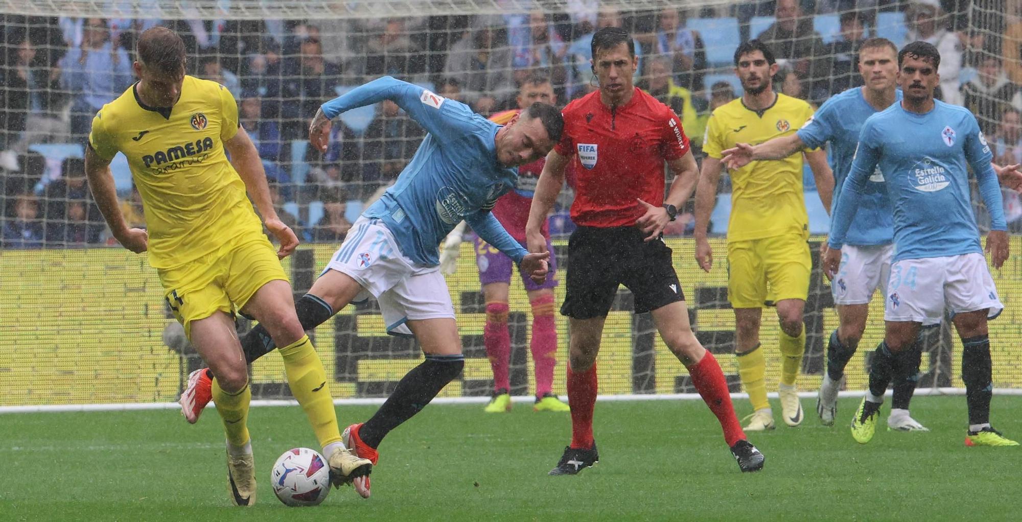 El Celta-Villarreal, en imágenes