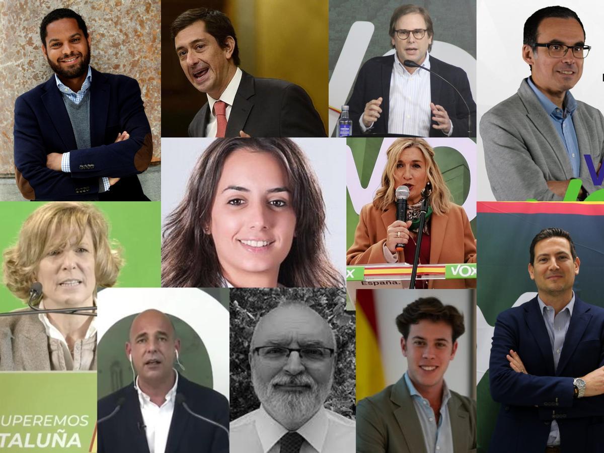 L’alineació ultra: ¿qui són els 11 diputats de Vox en el Parlament?