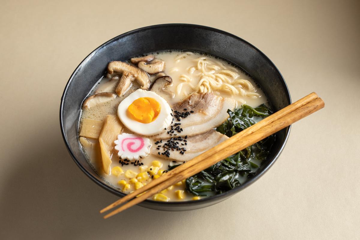 Un dels ramen que formen part de la carta de Komo To Loko.