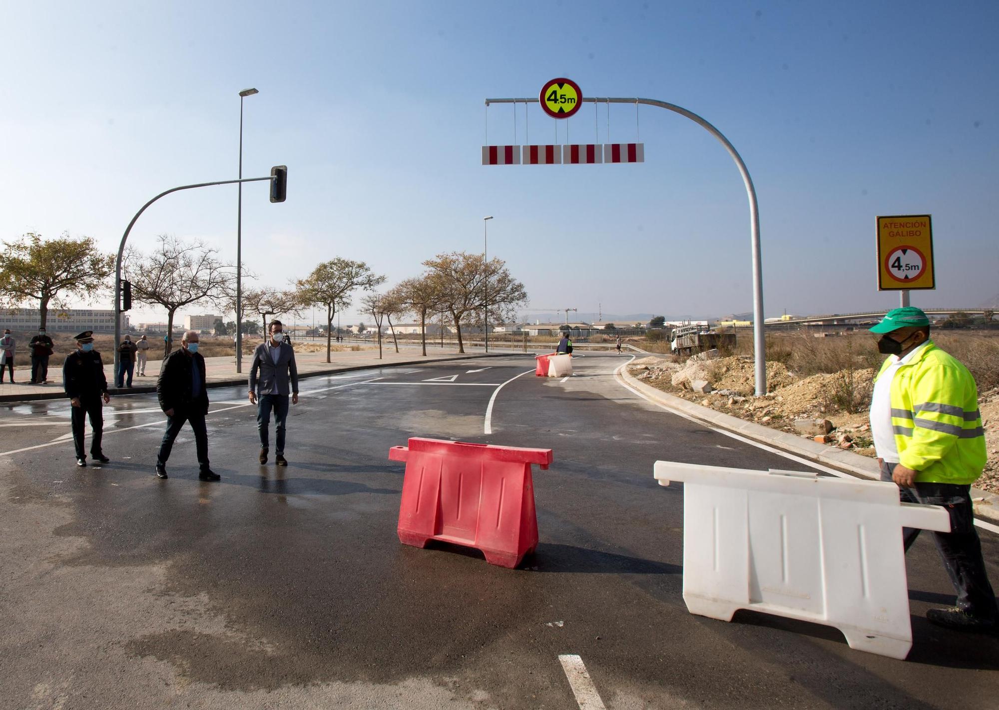 La apertura del tramo de la Vía Parque en el PAU 1 completa una nueva circunvalación en Alicante