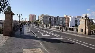 Un hombre se precipita desde el Puente Serrador, en Santa Cruz de Tenerife
