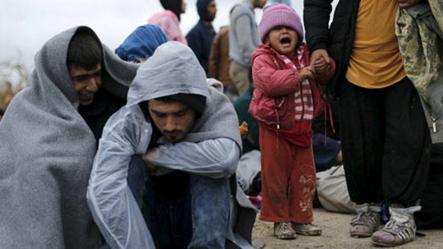 Croacia recibe 8.500 refugiados en un día.