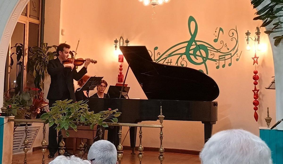 Concierto del Ensemble "Redes Musicales" en La Montera, en enero.