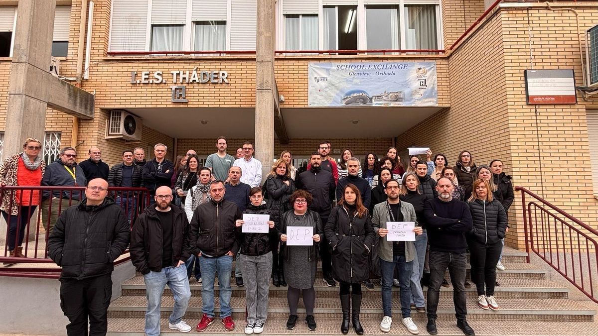 Concentración en el IES Tháder