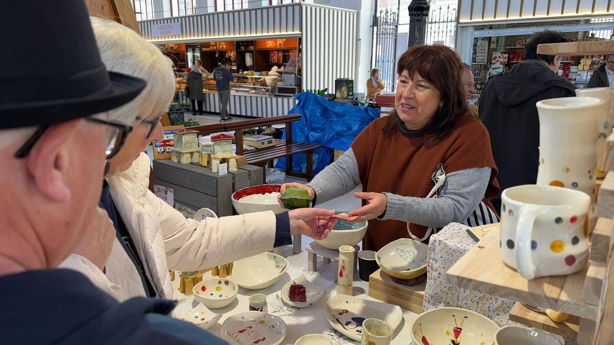 La Feria de Artesanía y Agroalimentación de Villaviciosa, en imágenes