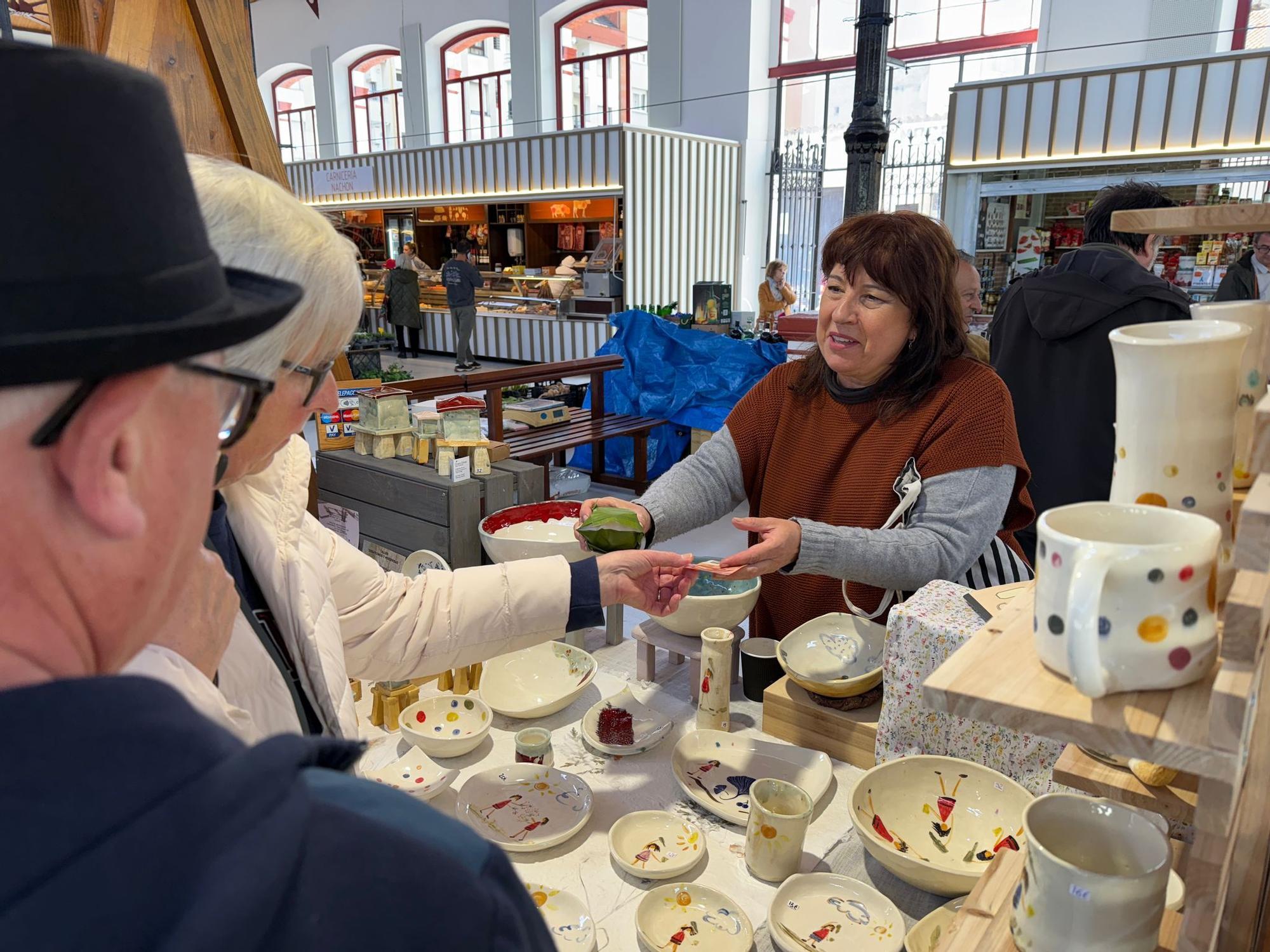Así luce la Feria de Artesanía y Agroalimentación de Villaviciosa