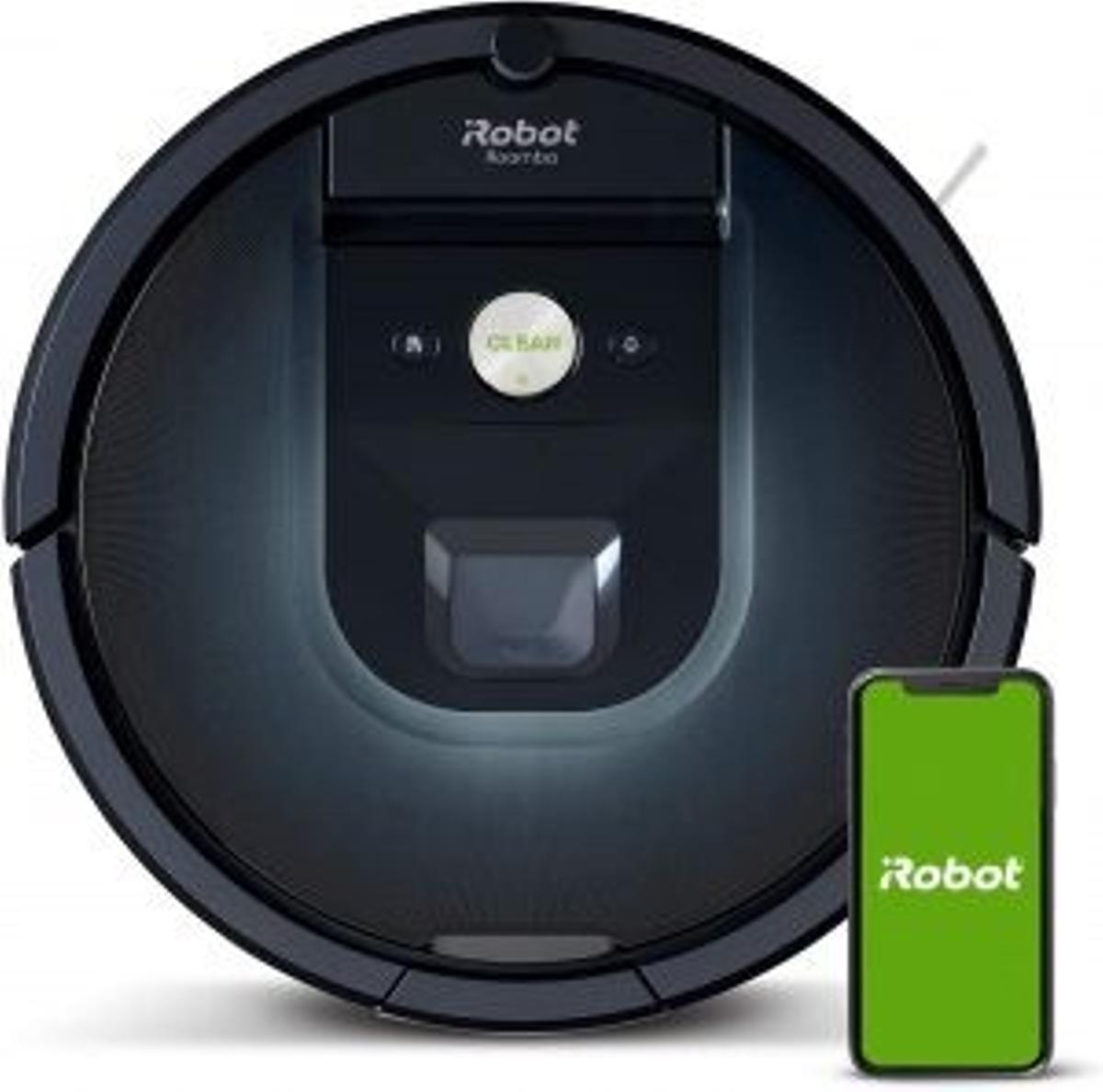 Robot aspirador Wi-Fi iRobot Roomba 981.