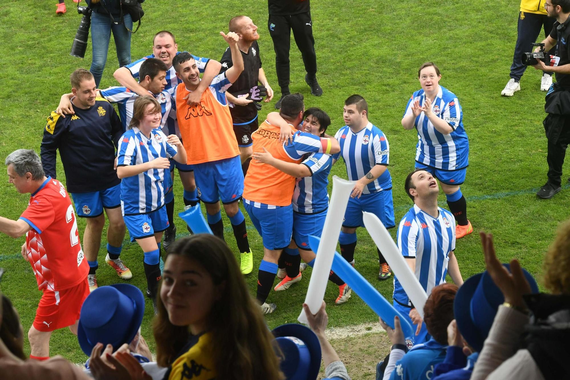 Entrega de medallas LaLiga Genuine: Abegondo acoge 36 partidos en un fin de semana