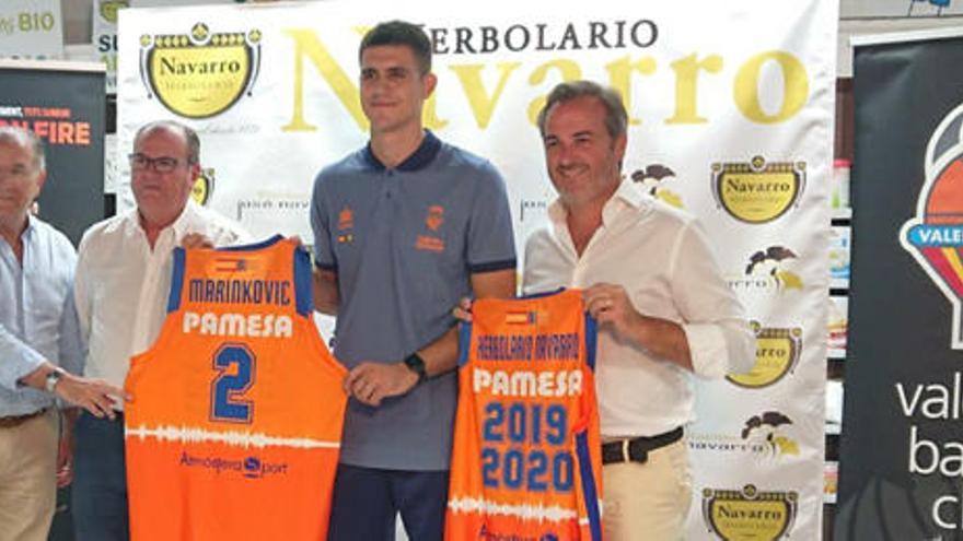 Marinkovic: &quot;Quería jugar en el Valencia Basket&quot;