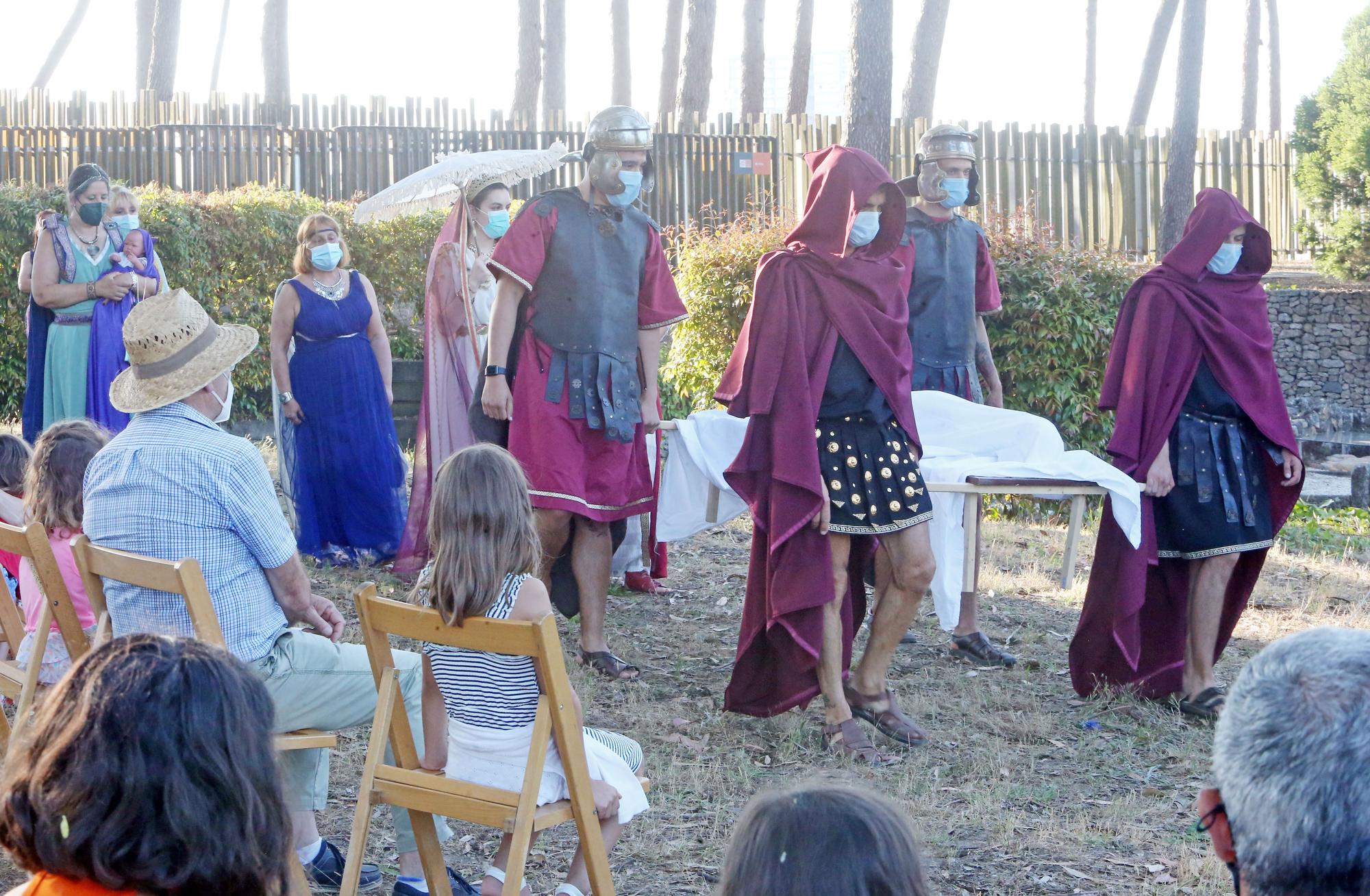 La Finca Mirambell se enfunda el traje del Imperio romano