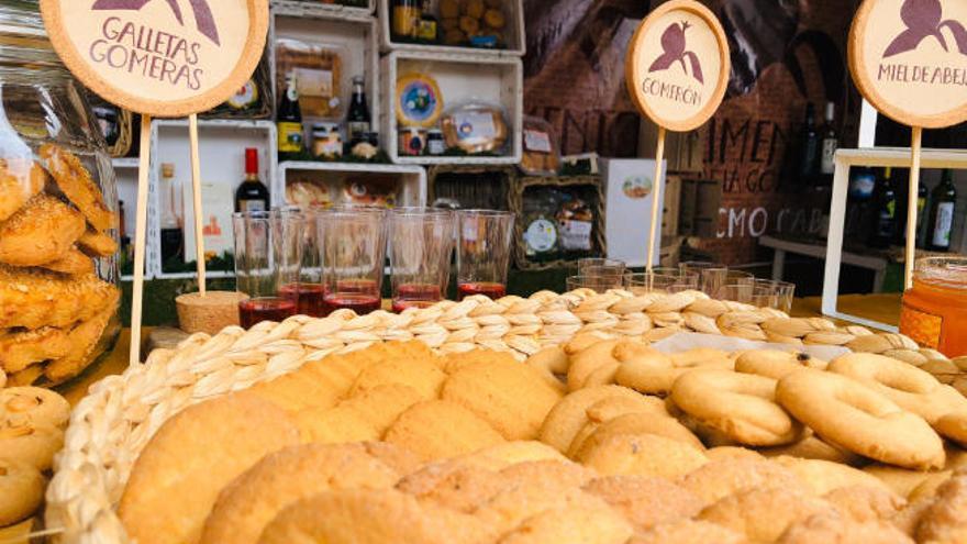 Galletas de La Gomera, uno de los productos de la Isla que destacan entre los gustos de los consumidores en las tiendas o en los eventos gastronómicos.