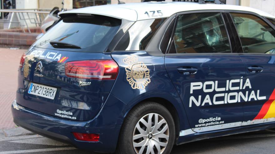 Un coche de la Policía Nacional.