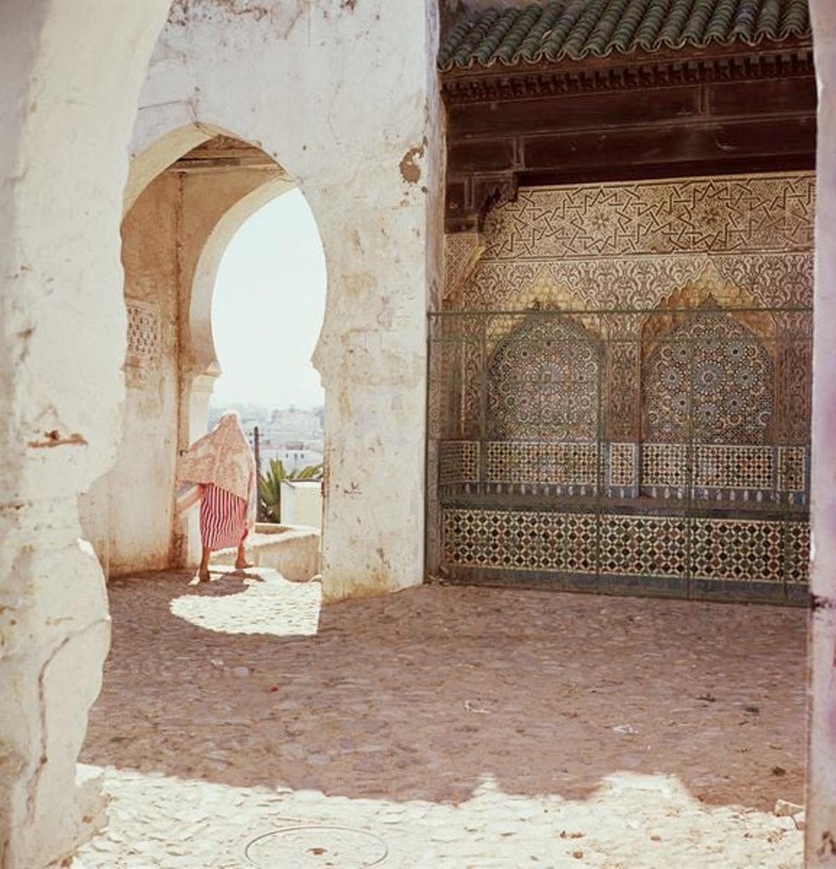 En Tánger cada rincón muestra su arquitectura típica y es habitual ver arcos ojivales
